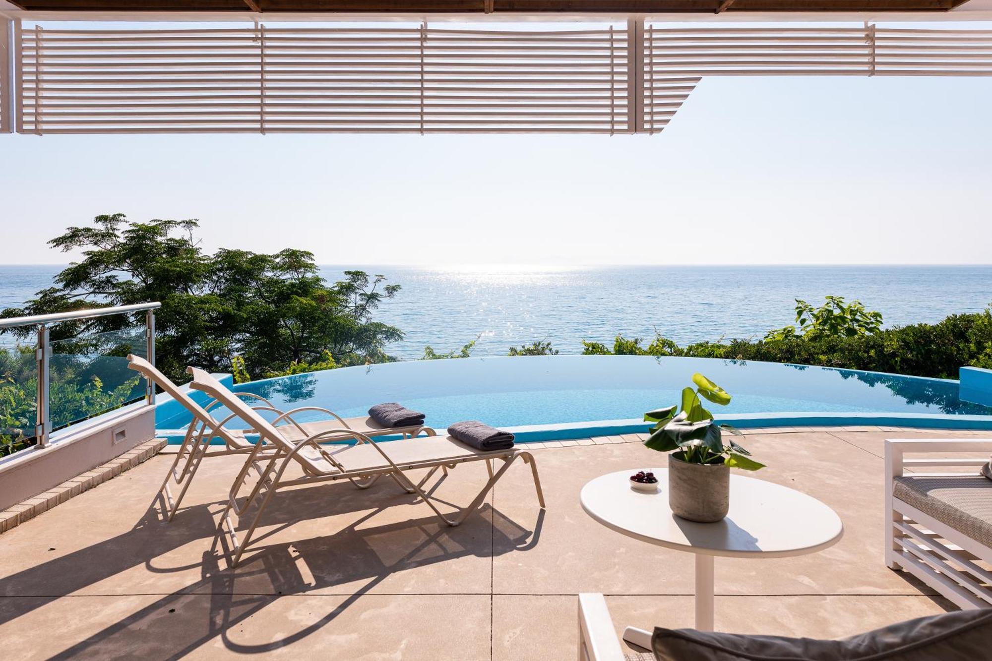 Mare Dei Suites Hotel Ionian Resort Скафидия Екстериор снимка
