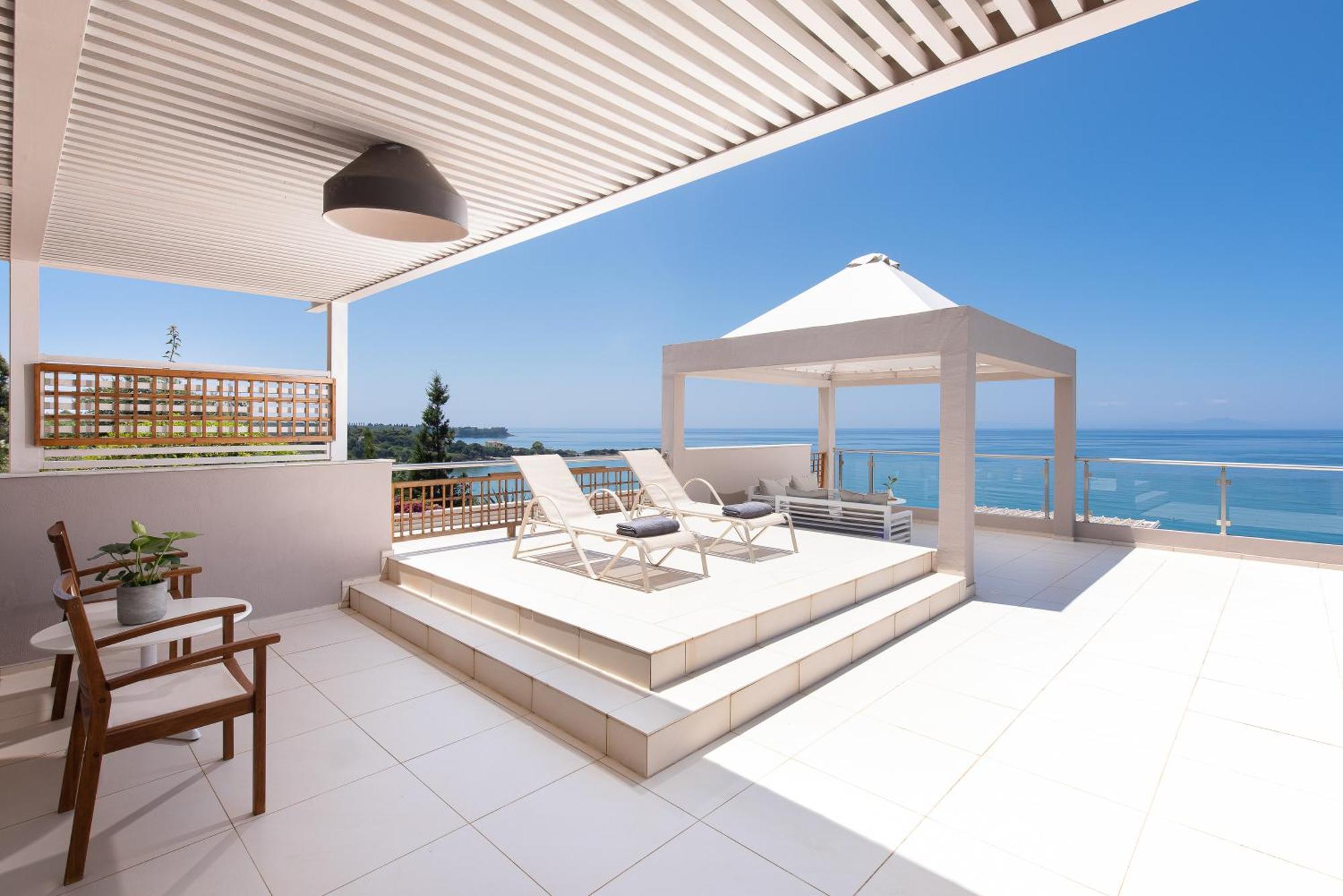 Mare Dei Suites Hotel Ionian Resort Скафидия Екстериор снимка