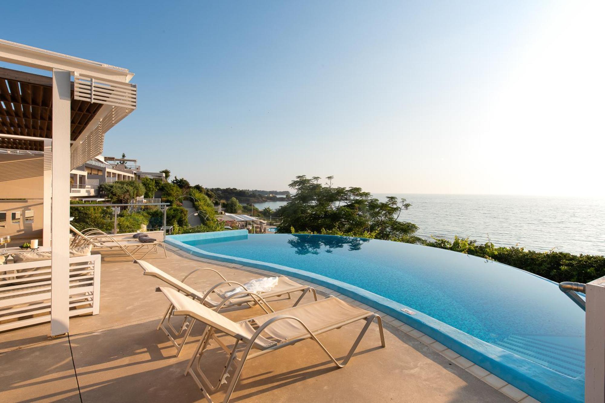 Mare Dei Suites Hotel Ionian Resort Скафидия Екстериор снимка