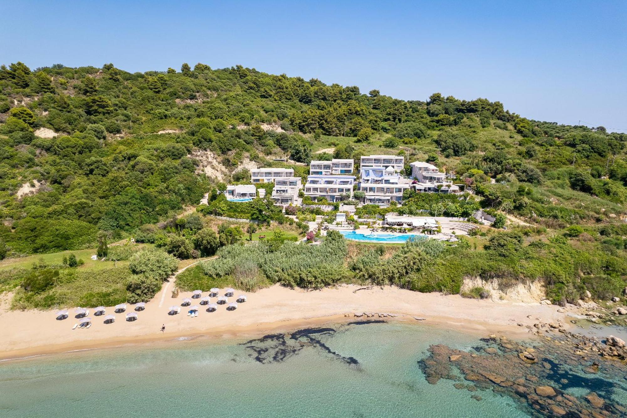 Mare Dei Suites Hotel Ionian Resort Скафидия Екстериор снимка